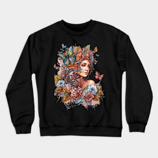 Watercolor Fairy #2 Crewneck Sweatshirt